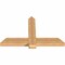 Ekena Millwork Eugene Smooth Timber Gable Bracket, Western Red Cedar, 48"W x 30"H x 3 1/2"D x 5 1/2"F, 15/12 Pitch GBW048X30X0406EUG00SWR - alternate 4